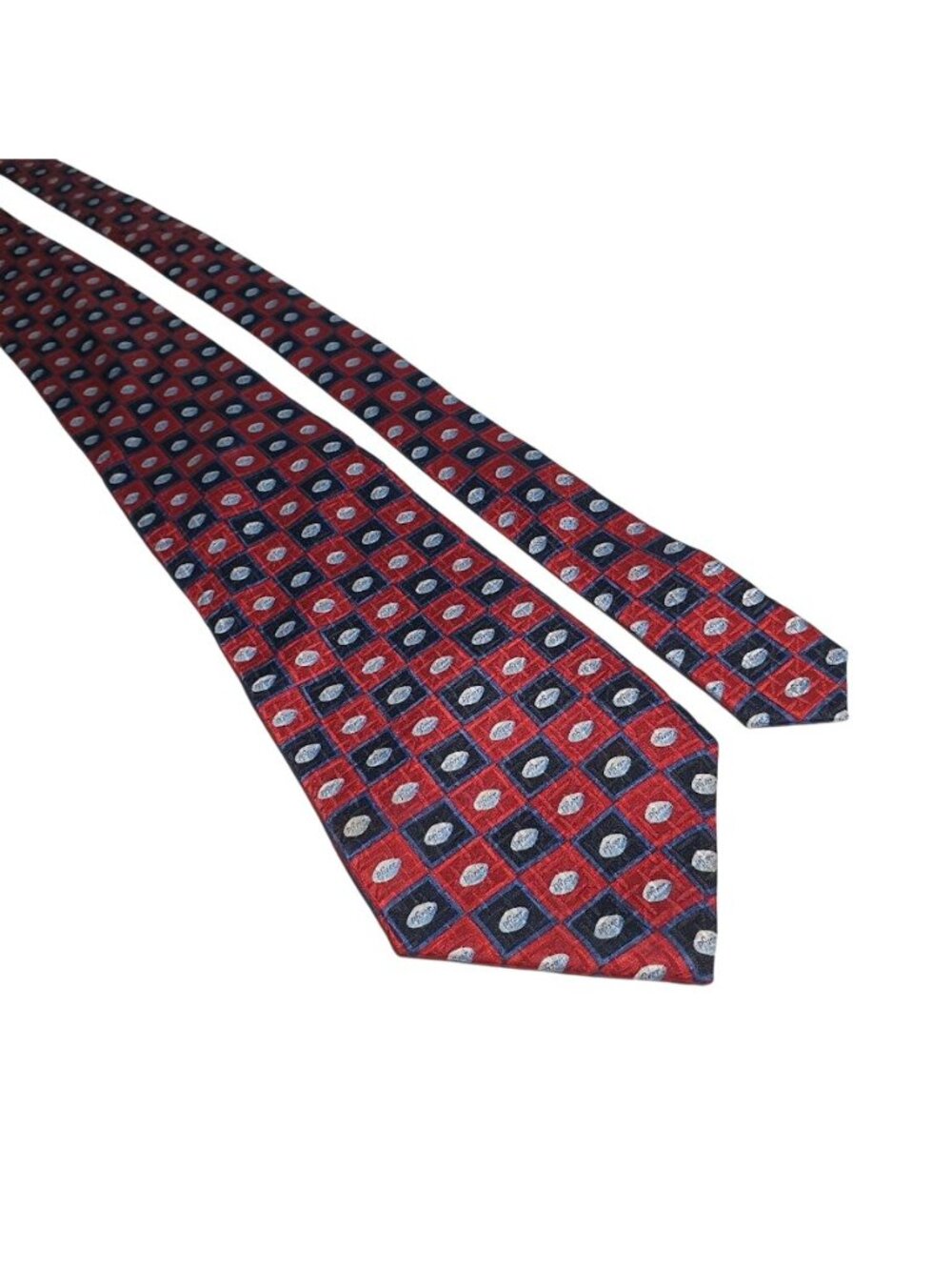 Pfizer Silk Men Neck Tie Red Little Blue Pill Pharmacist Prescription Novelty